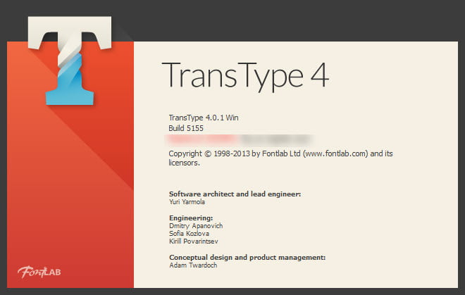 TransType 4 ล่าสุด โปรแกรม แปลงไฟล์ ฟอนต์ (font) อเนกประสงค์ ฟรี