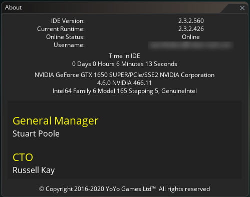 GameMaker Studio Ultimate 2022 ล่าสุด (x64) โปรแกรมสร้างเกม 2D / 3D