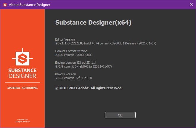 Substance Designer 2021 ล่าสุด โปรแกรมออกแบบ 3D สร้าง Texture ฟรี