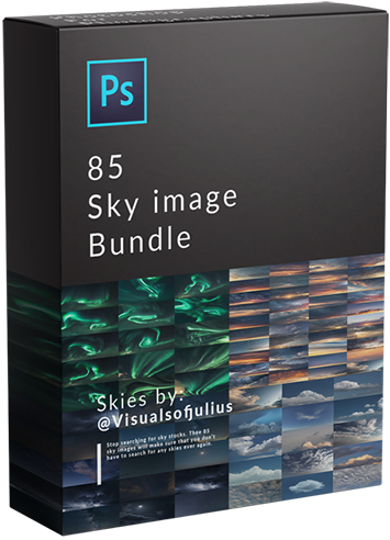 Visuals Of Julius – Sky Bundle For Photoshop ชุดรวม ภาพท้องฟ้า คุณภาพสูง สำหรับ Photoshop ฟรี