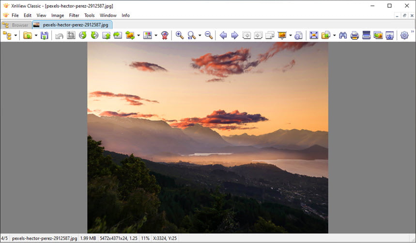 XnView 2 ล่าสุด Complete โปรแกรมดูภาพและจัดการไฟล์มัลติมีเดีย