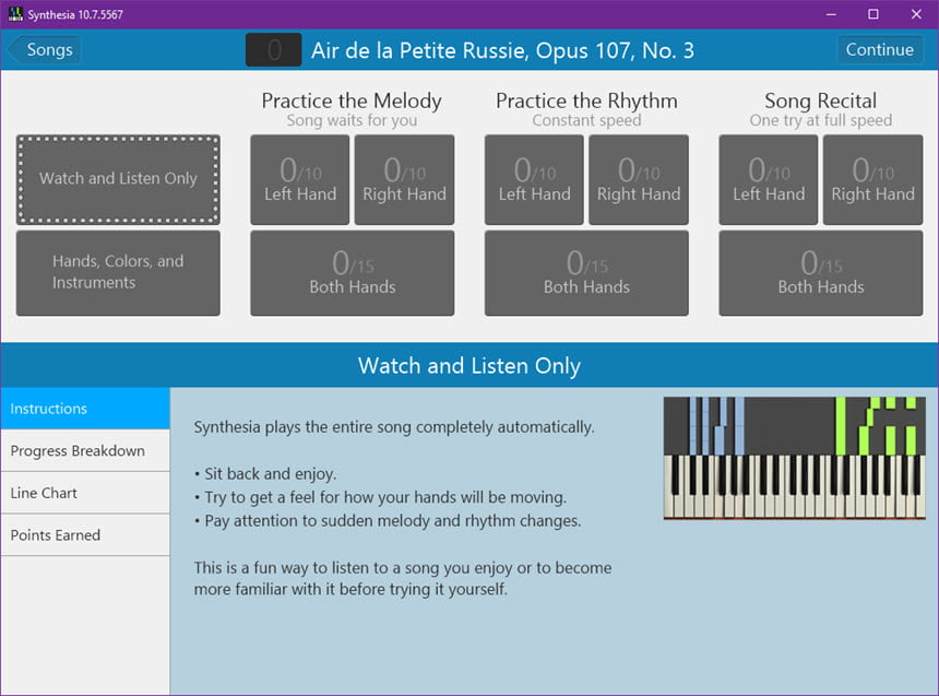 Synthesia 10 ล่าสุด โปรแกรมจำลองเปียโน ฝึกเล่นเปียโน