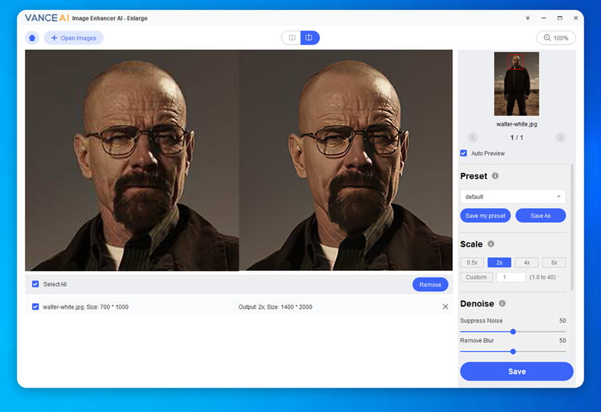 Vance AI Image Enhancer (x64) โปรแกรม ปรับความละเอียดรูปภาพ ด้วย AI อัฉริยะ ฟรี ล่าสุด