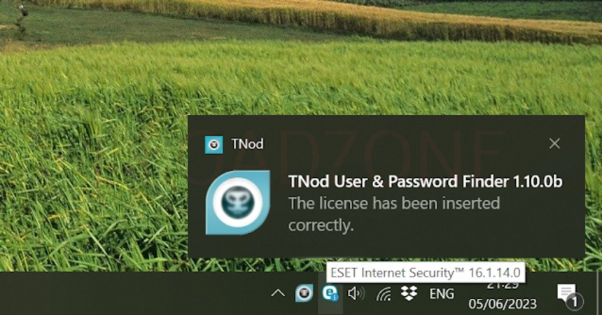 TNod User & รหัสผ่าน Finder 1.10 Beta พร้อม Portable โปรแกรมหา Key Nod 32 ฟรี