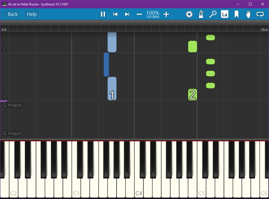 Synthesia 10 ล่าสุด โปรแกรมจำลองเปียโน ฝึกเล่นเปียโน