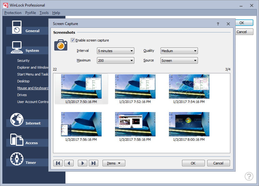 WinLock Professional 8.47 โปรแกรม ล็อคคอม รักษาความปลอดภัย PC ฟรี