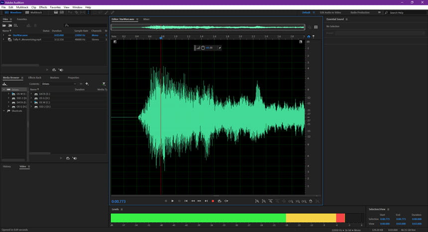 Adobe Audition 2021 ล่าสุด (x64) โปรแกรมตัดต่อเสียง บันทึกเสียง ฟรี