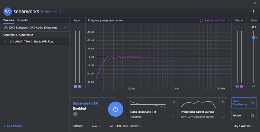 Sonarworks Reference 4 ล่าสุด Studio Edition โปรแกรม Speaker calibration ฟรี