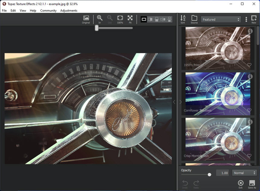 Topaz Studio 2 ล่าสุด พร้อม Texture Effects โปรแกรมแต่งรูป