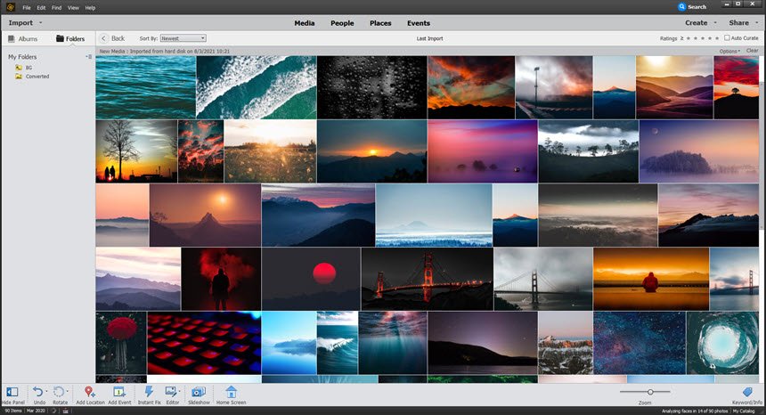 Adobe Photoshop Elements 2021.1 (Win/macOS) โปรแกรม แต่งรูปภาพ เน้นใช้ง่าย ฟรี