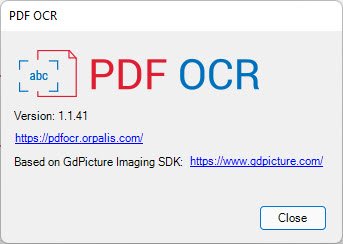ORPALIS PDF OCR 1 ล่าสุด โปรแกรมถอดข้อความจากไฟล์ PDF / รูปภาพ