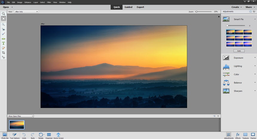 Adobe Photoshop Elements 2021.1 (Win/macOS) โปรแกรม แต่งรูปภาพ เน้นใช้ง่าย ฟรี
