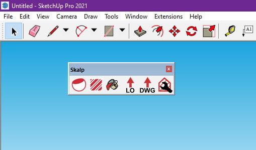 Skalp 2021 ล่าสุด (x64) for Sketchup 2021 ปลั๊กอิน S​ection Tool สำหรับ Sketchup 2021 โปรแกรม