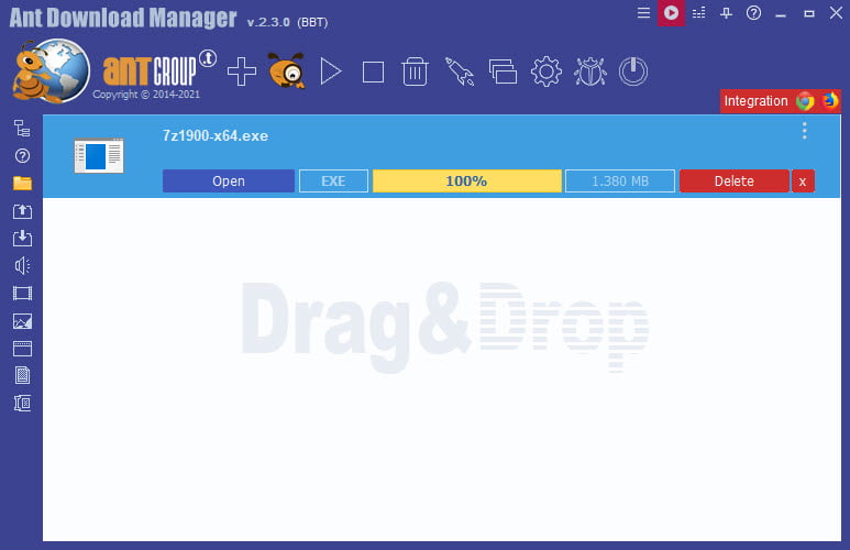 Ant Download Manager Pro 2 ล่าสุด โปรแกรมช่วยดาวน์โหลด