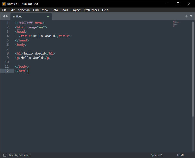 Sublime Text 4 โปรแกรมเขียนโค้ด