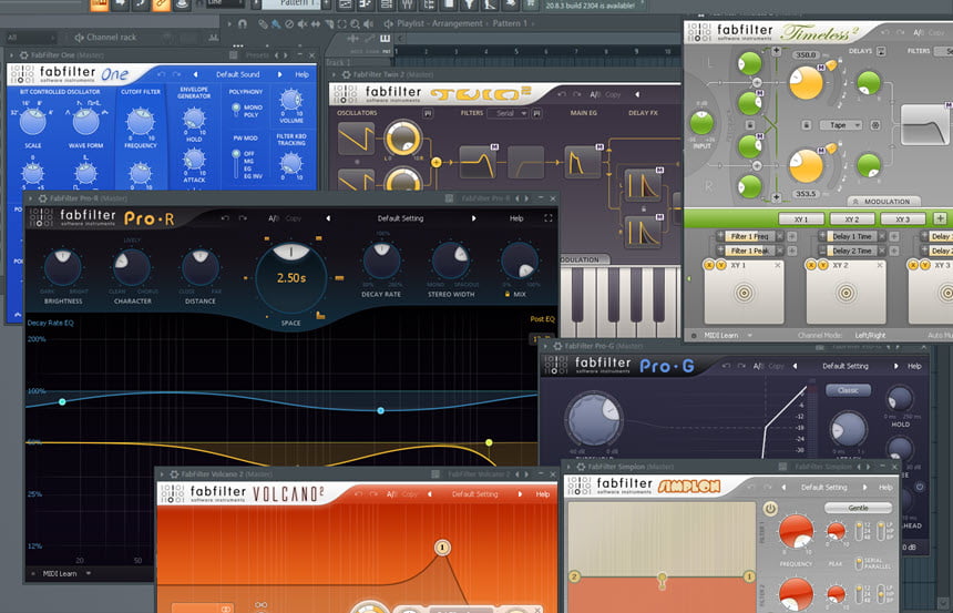FabFilter Total Bundle 2026 ล่าสุด ชุดปลั๊กอิน Mixing Mastering Recording ระดับมืออาชีพ โปรแกรม