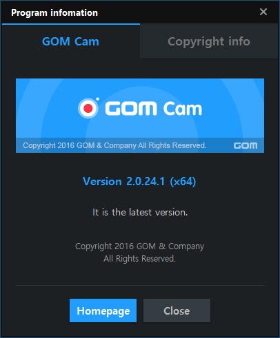 GOM Cam 2 ล่าสุด โปรแกรมบันทึกหน้าจอ