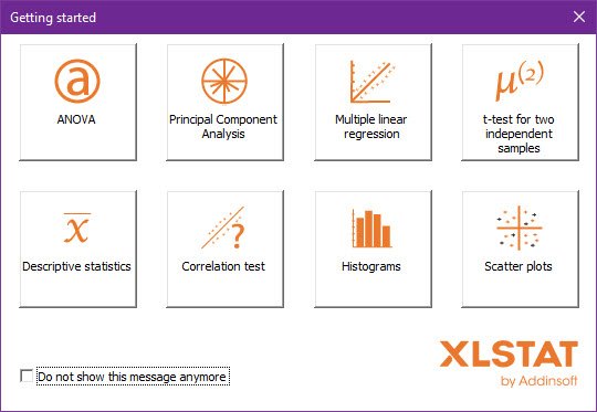 XLSTAT 2021 ล่าสุด PREMIUM (x64) ส่วนเสริม Excel สำหรับวิเคราะห์ข้อมูลและสถิติ ฟรี โปรแกรม