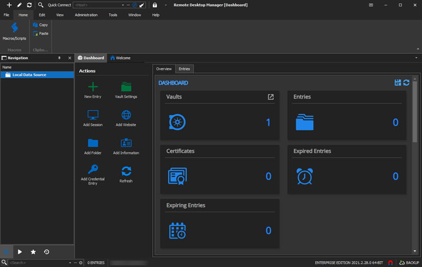 Remote Desktop Manager 2025 ล่าสุด โปรแกรมจัดการการเชื่อมต่อระยะไกล