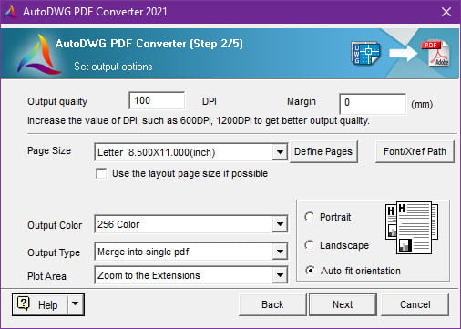 AutoDWG DWG to PDF Converter 2024 6.12 โปรแกรมแปลงไฟล์ DWG เป็น PDF ฟรี