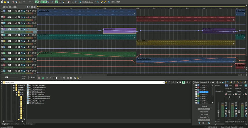 MAGIX ACID Pro Suite 11 ล่าสุด โปรแกรมตัดต่อเสียง