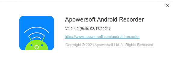 Apowersoft Android Recorder โปรแกรม บันทึกหน้าจอ Android บน PC ฟรี ล่าสุด