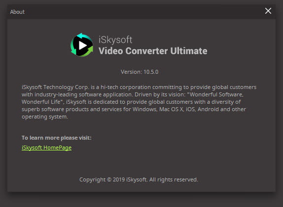 iSkysoft iMedia Converter Deluxe 10 ล่าสุด โปรแกรม แปลงไฟล์วิดีโอ แปลงไฟล์เสียง อเนกประสงค์ ฟรี