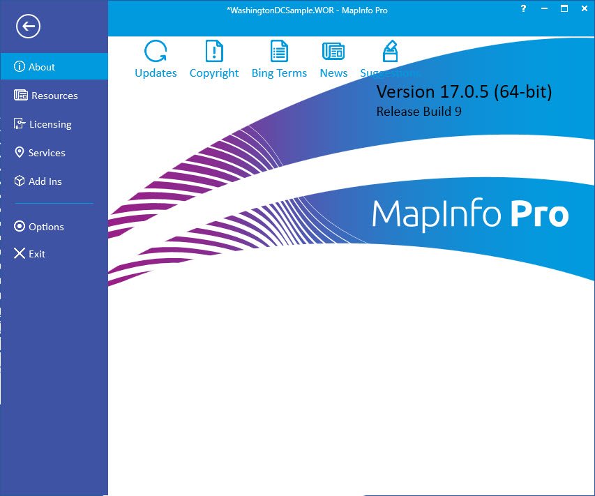 MapInfo Pro (x64) โปรแกรม ระบบข้อมูลทางภูมิศาสตร์ ฟรี ล่าสุด