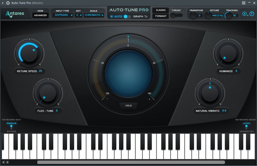 Antares Auto-Tune Unlimited 2023.12 (x64) ชุดรวมปลั๊กอิน VST Auto-Tune (ออโต้จูน) โปรแกรม