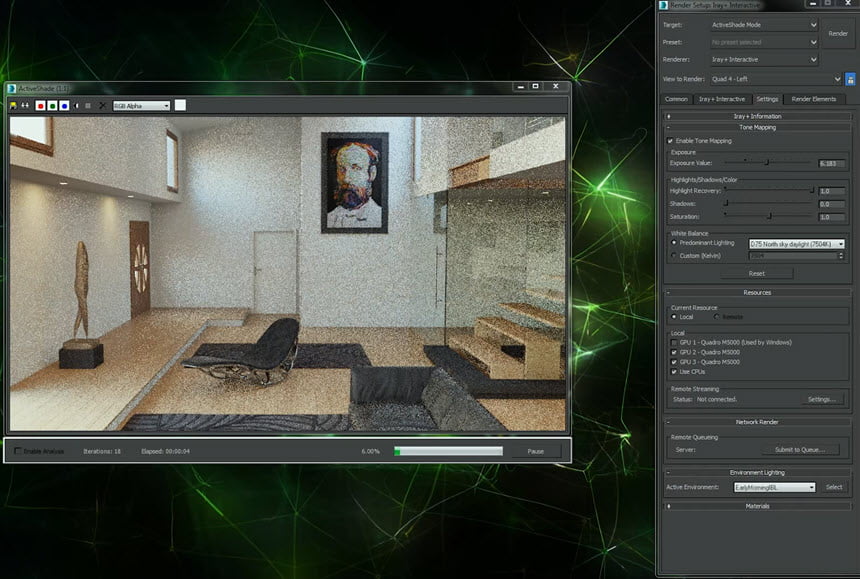 Iray for 3ds Max 2022 ล่าสุด ปลั๊กอินเรนเดอร์ 3D สำหรับ 3ds Max ฟรี โปรแกรม