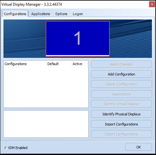 Virtual Display Manager 3 ล่าสุด โปรแกรมแบ่งหน้าจอ