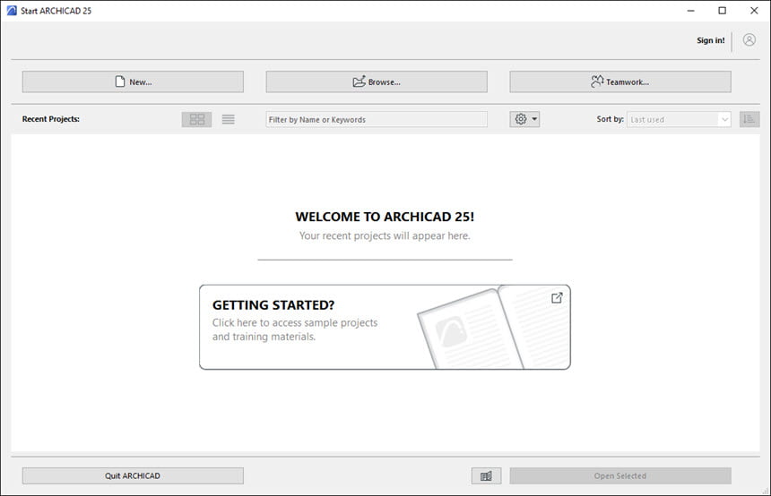 ARCHICAD 25 (x64) โปรแกรมออกแบบอาคารบ้านเรือน 2D / 3D ฟรี