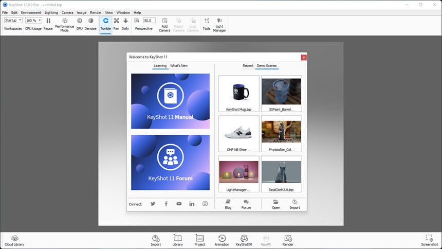 Luxion KeyShot Pro 11 ล่าสุด โปรแกรมเรนเดอร์งาน 3D
