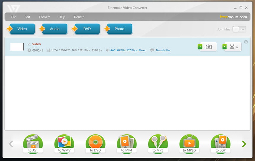 Freemake Video Converter 6 ล่าสุด โปรแกรมแปลงไฟล์วิดีโอ ใช้ง่ายที่สุด