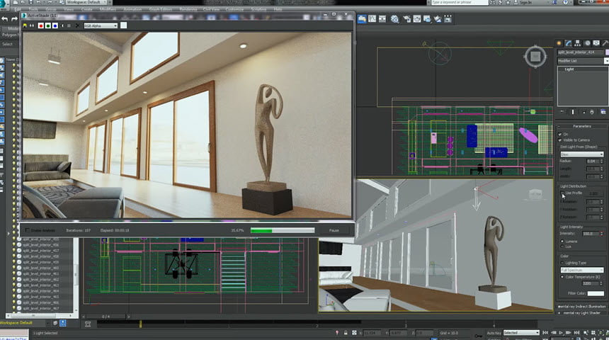 Iray for 3ds Max 2022 ล่าสุด ปลั๊กอินเรนเดอร์ 3D สำหรับ 3ds Max ฟรี โปรแกรม