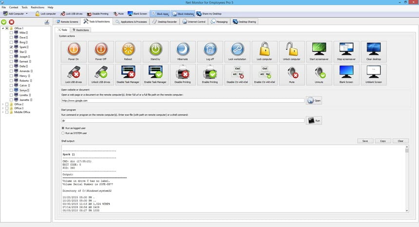 Net Monitor for Employees Pro 6 ล่าสุด โปรแกรมควบคุมและดูหน้าจอคอมพิวเตอร์พนักงาน