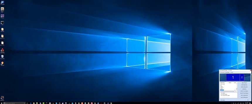 Virtual Display Manager 3 ล่าสุด โปรแกรมแบ่งหน้าจอ