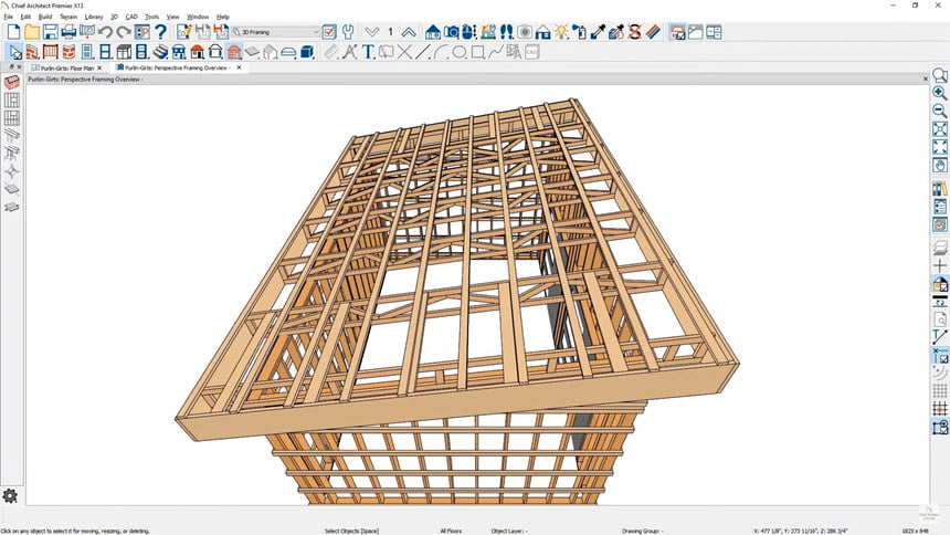 Chief Architect Premier X17 โปรแกรมออกแบบบ้าน 3D ล่าสุด