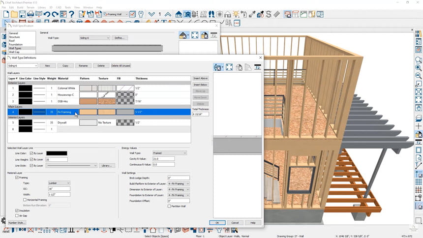 Chief Architect Premier X17 โปรแกรมออกแบบบ้าน 3D ล่าสุด