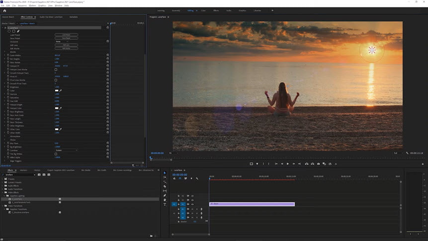 Boris FX Sapphire Plug-ins for Adobe & OFX 2021.51 ปลั๊กอิน VISUAL EFFECTS สำหรับ Adobe / OFX ฟรี โปรแกรม