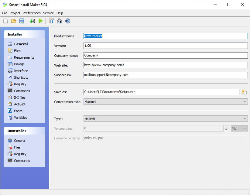 Smart Install Maker 5 ล่าสุด โปรแกรมสร้างไฟล์ Setup ใช้งานง่าย