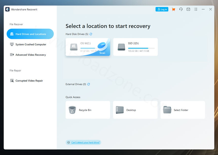Wondershare Recoverit 14 ล่าสุด โปรแกรมกู้คืนข้อมูล ด้วย AI อัจฉริยะ