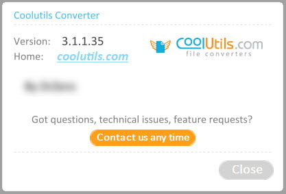 Coolutils Converter 3 ล่าสุด โปรแกรมแปลงไฟล์เอกสาร