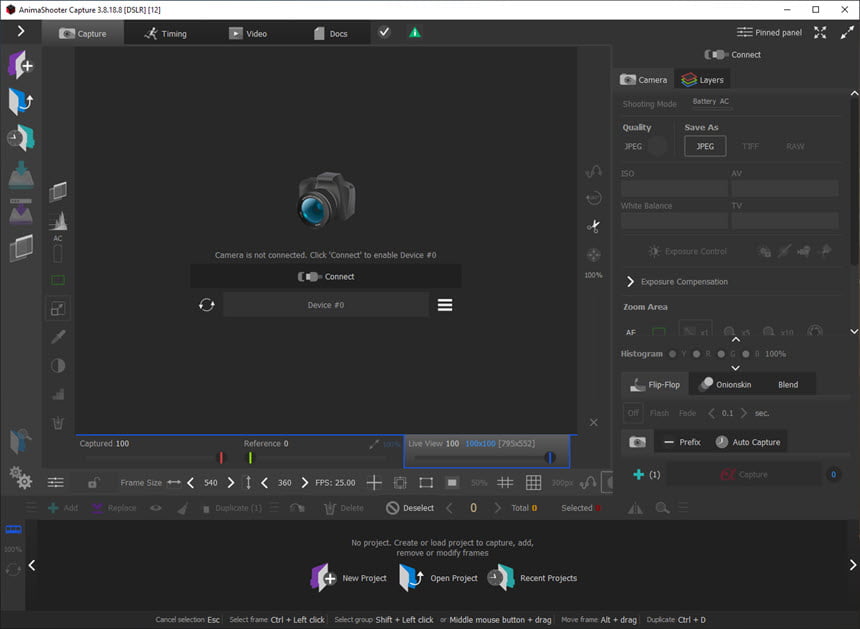 AnimaShooter Capture 3 ล่าสุด โปรแกรมถ่ายสต็อปโมชัน สร้างอนิเมชั่น Stop-motion ฟรี