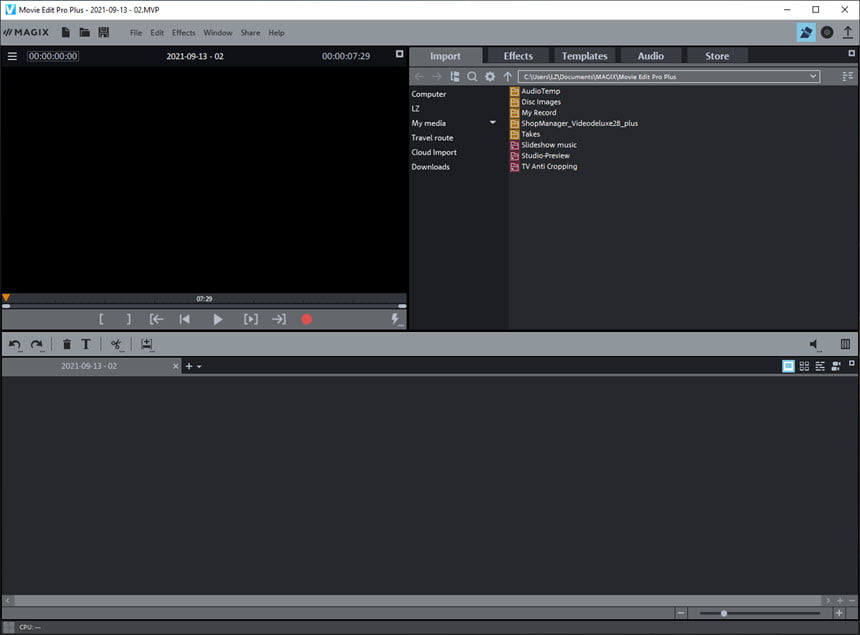MAGIX Movie Edit Pro 2022 ล่าสุด Premium 21 โปรแกรมตัดต่อวิดีโอ ใส่เอฟเฟค ฟรี
