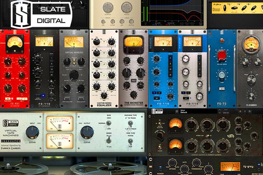 Slate Digital Collection ชุดรวมปลั๊กอิน VST จำลองเครื่อง Analog และปลั๊กอินทำเพลงต่างๆ ฟรี โปรแกรม