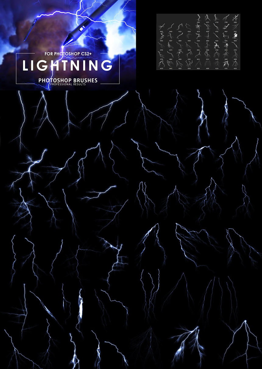 5600 Photoshop Brushes Mega Bundle ชุดรวมหัวแปลง (Brushes) สำหรับ Photoshop มากกว่า 5600พร้อม รายการ ฟรี โปรแกรม