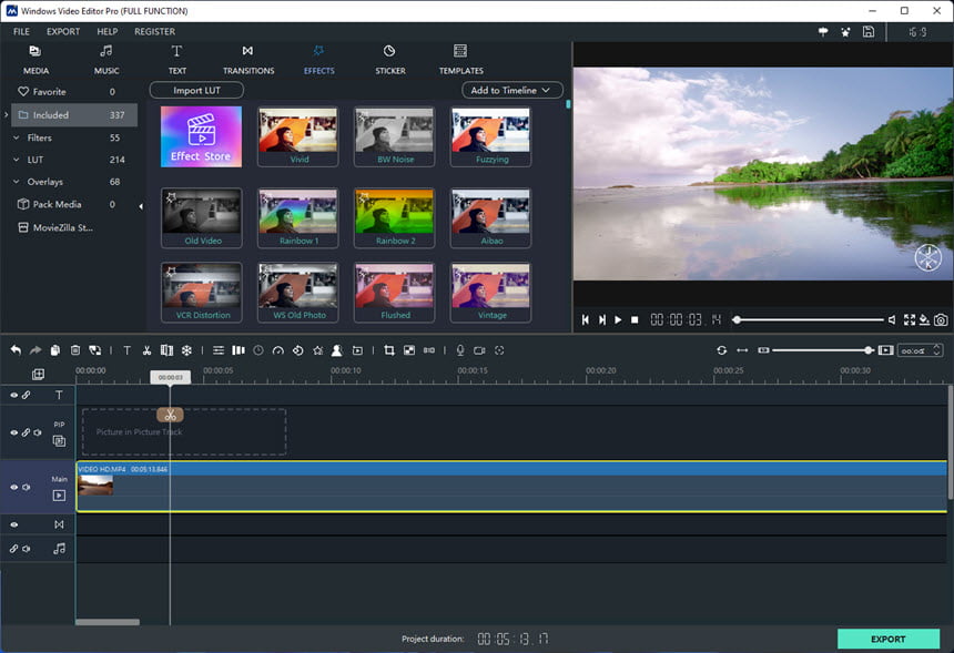 Windows Video Editor 2022 ล่าสุด (x64) โปรแกรมตัดต่อวิดีโอ ใช้งานง่าย ฟรี