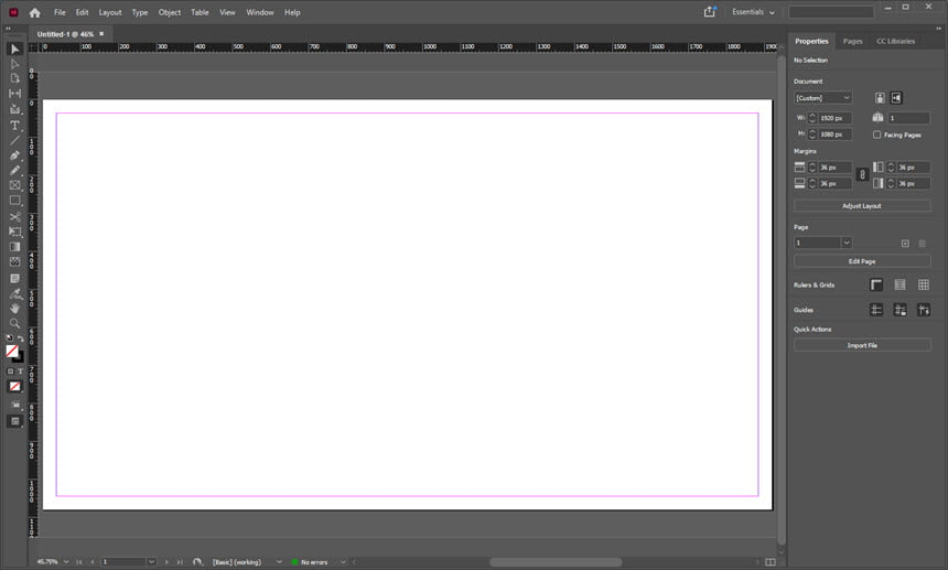 Adobe InDesign 2024 ล่าสุด โปรแกรมออกแบบสื่อสิ่งพิมพ์