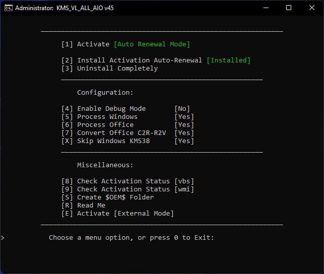 KMS VL ALL v55 ตัว Activate Windows / Office ทุกรุ่น โปรแกรม